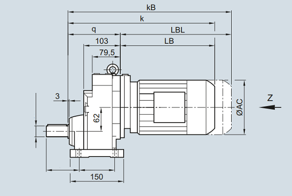 E49減速電機,EF49減速器,EZ49減速箱,減速機